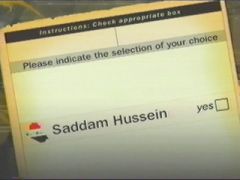 The Iraqi ballot in 2000